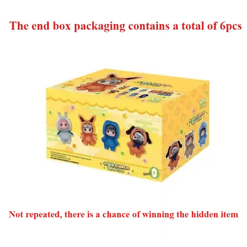 EAKI Naruto Blind Box Shippuden Party Series Uzumaki Stuffed Shippuden Original Plush Figure Ornament Toy Collection Gift