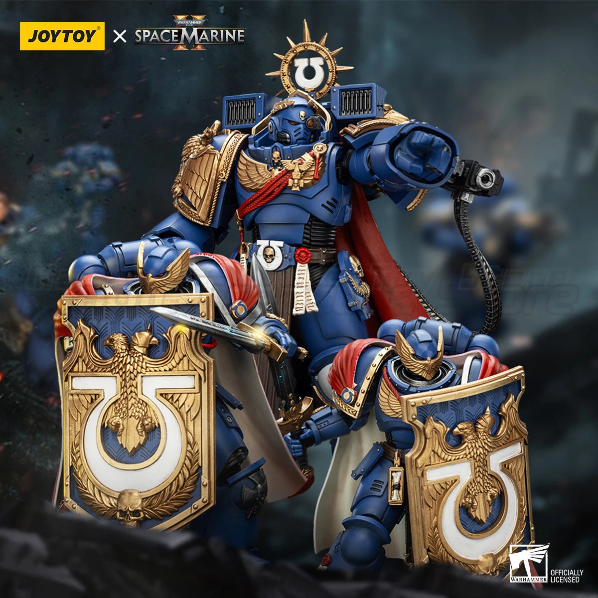 【MT】 JOYTOY 1/18 Action Figure Warhammer 40KUltramarines Marneus Calgar Chapter Master Victrix Honor Guard  Model Toy