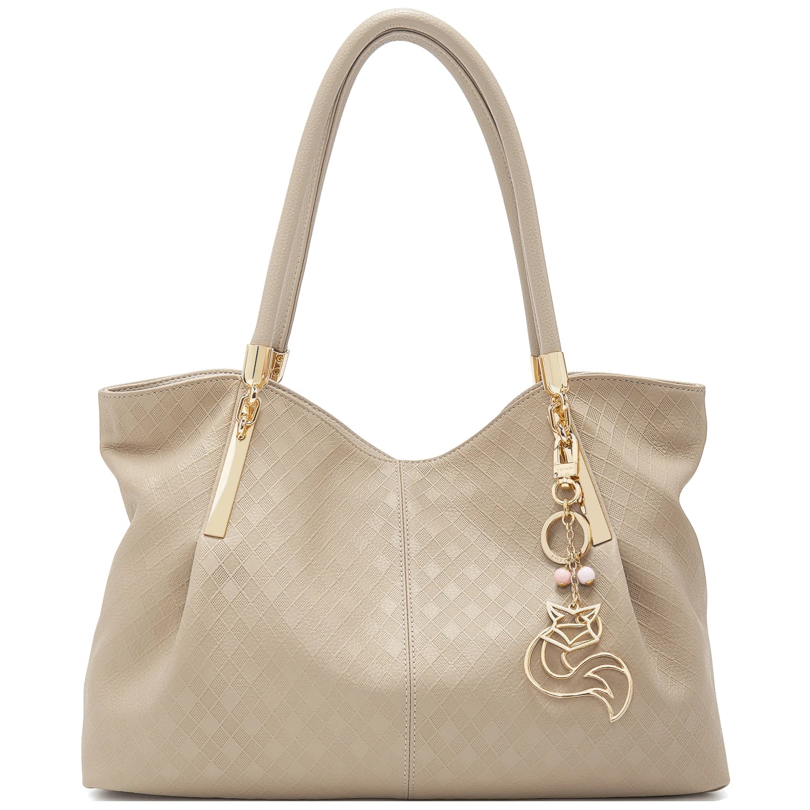 FOXER 2025 New Women's Shoulder Bag Genuine Leather Elegant Female Tote Large Bag Fashion Handbag Commuter Luxury Gift