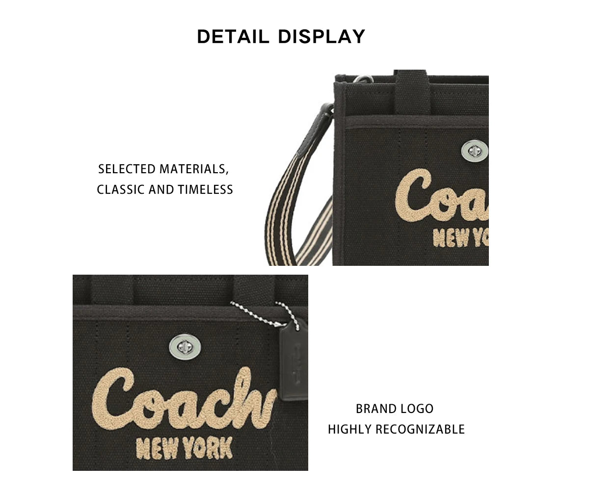 COACH Versatile Single-Shoulder Crossbody Handbag For Women