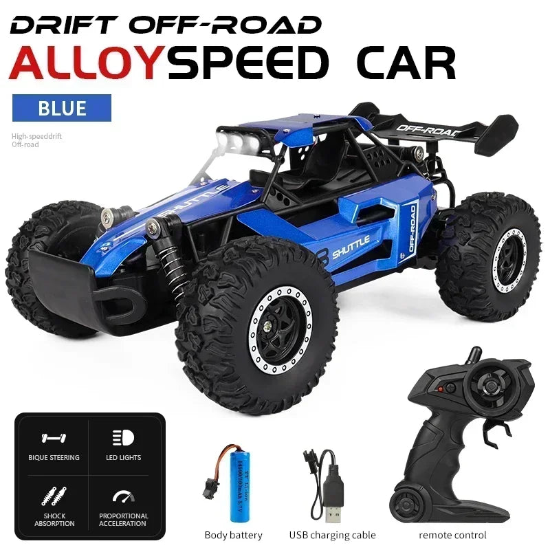 New 1:16 RC Car Remote Control Cars 2.4G Buggy Truck Drift Racing Climbing Off Road Vehicle Outdoor Toy Boy Kids Childrens Gifts