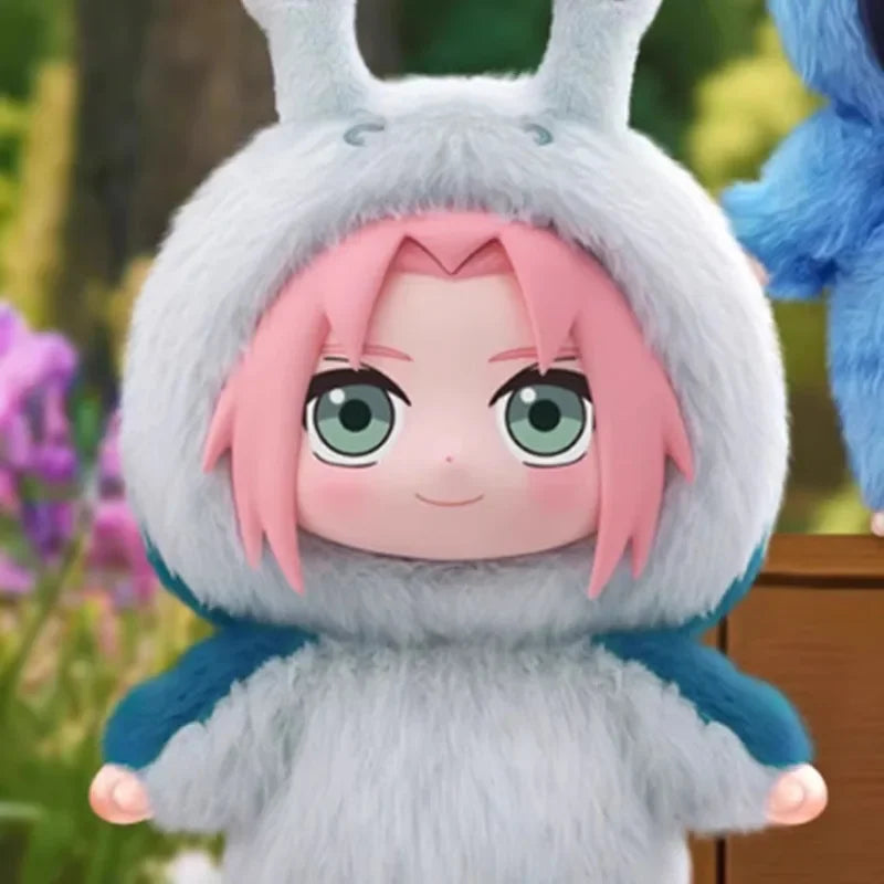 New EAKI Naruto Blind box Shippuden Party Series Stuffed Plush Handmade Ornament Toy Collection Gift