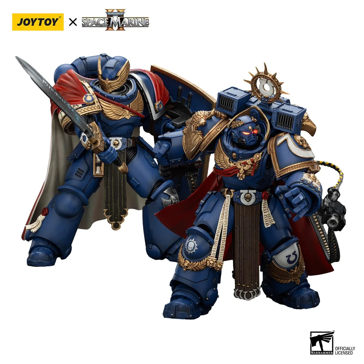 【MT】 JOYTOY 1/18 Action Figure Warhammer 40KUltramarines Marneus Calgar Chapter Master Victrix Honor Guard  Model Toy