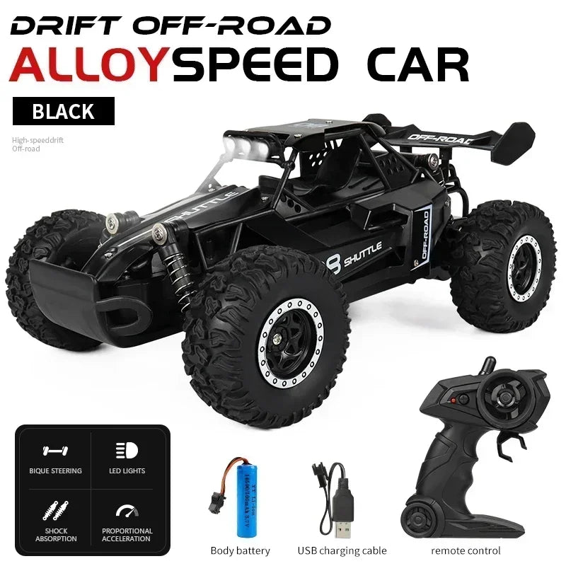 New 1:16 RC Car Remote Control Cars 2.4G Buggy Truck Drift Racing Climbing Off Road Vehicle Outdoor Toy Boy Kids Childrens Gifts