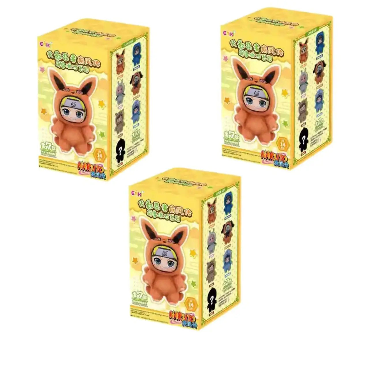 EAKI Naruto Blind Box Shippuden Party Series Uzumaki Stuffed Shippuden Original Plush Figure Ornament Toy Collection Gift