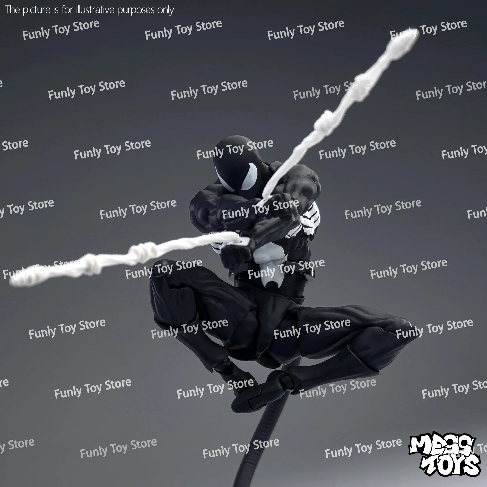 In Stock Mess Toys Scarlet Spider Kaine Parker Spider Man Messtoys Spiderman Black Suit Symbiote Anime Action Figure Gifts Toys