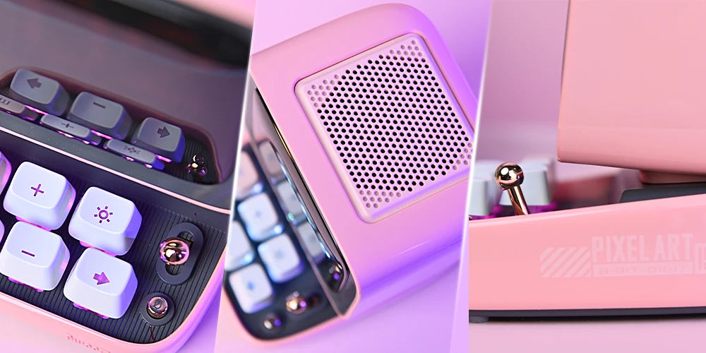 Divoom Ditoo-Pro Retro Pixel Art Bluetooth Portable Speaker Alarm Clock DIY LED Display Board, Cute Gift Home Light Decoration