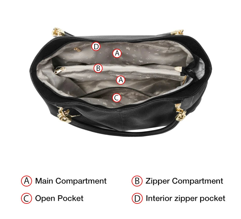 FOXER 2025 New Women's Shoulder Bag Genuine Leather Elegant Female Tote Large Bag Fashion Handbag Commuter Luxury Gift