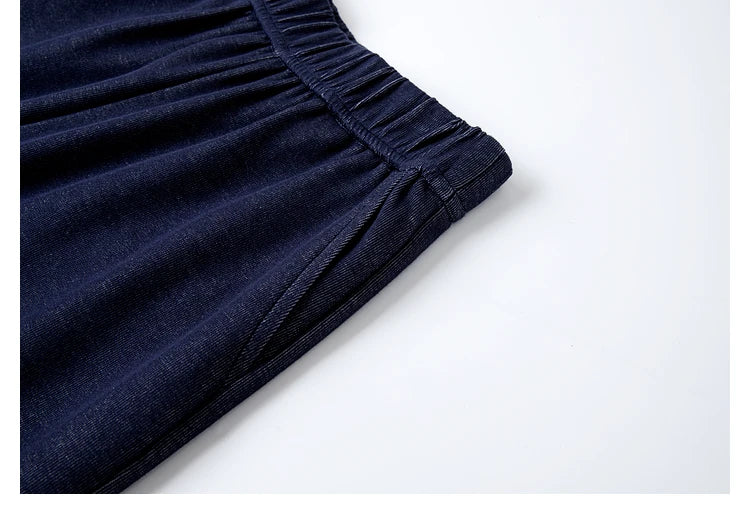 VIMLY 2 Piece Pant Set Woman Casual Outfits Women's Pant Suit 2025 Blue Stand-up Collar Jacket and Trouser Female Clothing A0119