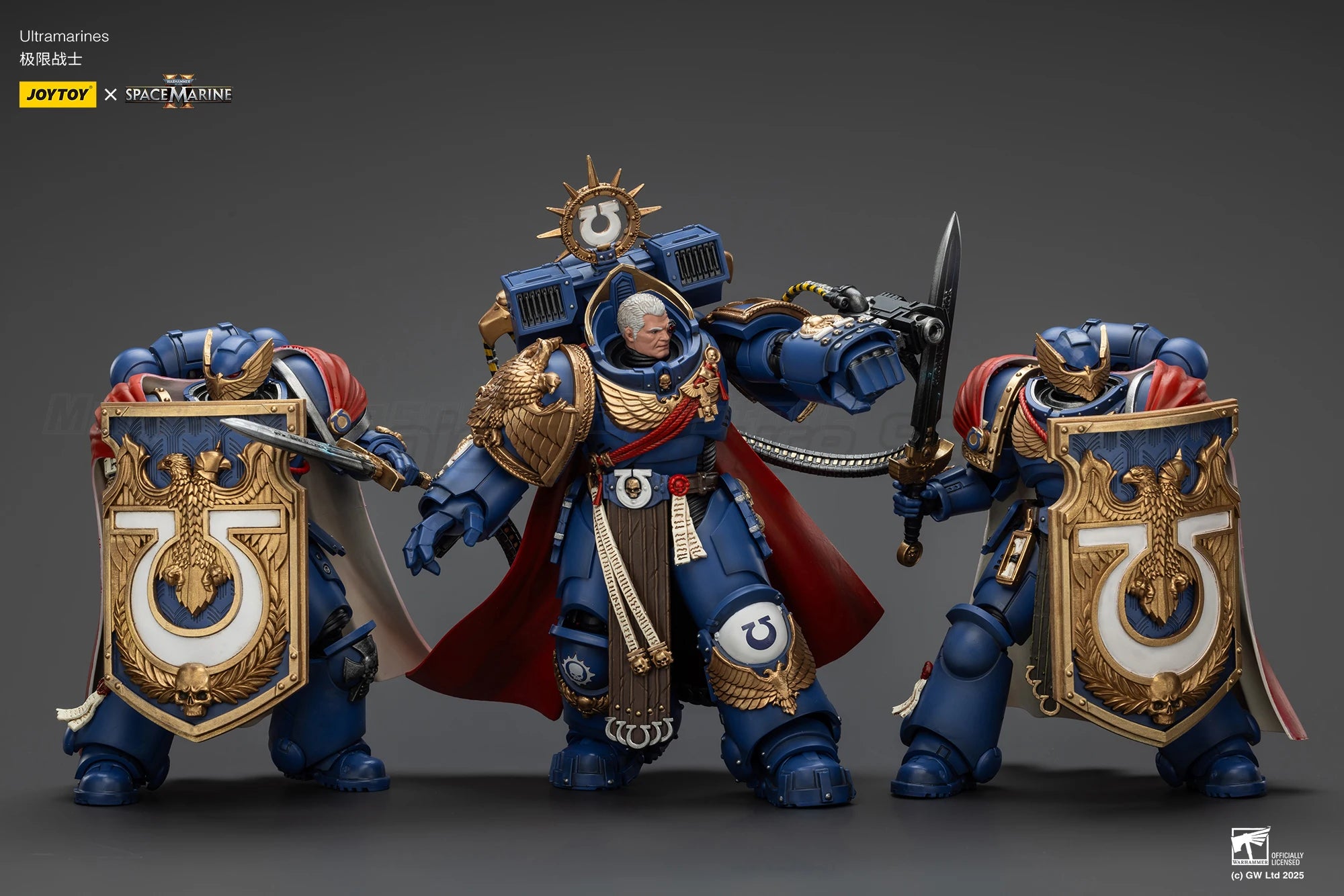 【MT】 JOYTOY 1/18 Action Figure Warhammer 40KUltramarines Marneus Calgar Chapter Master Victrix Honor Guard  Model Toy