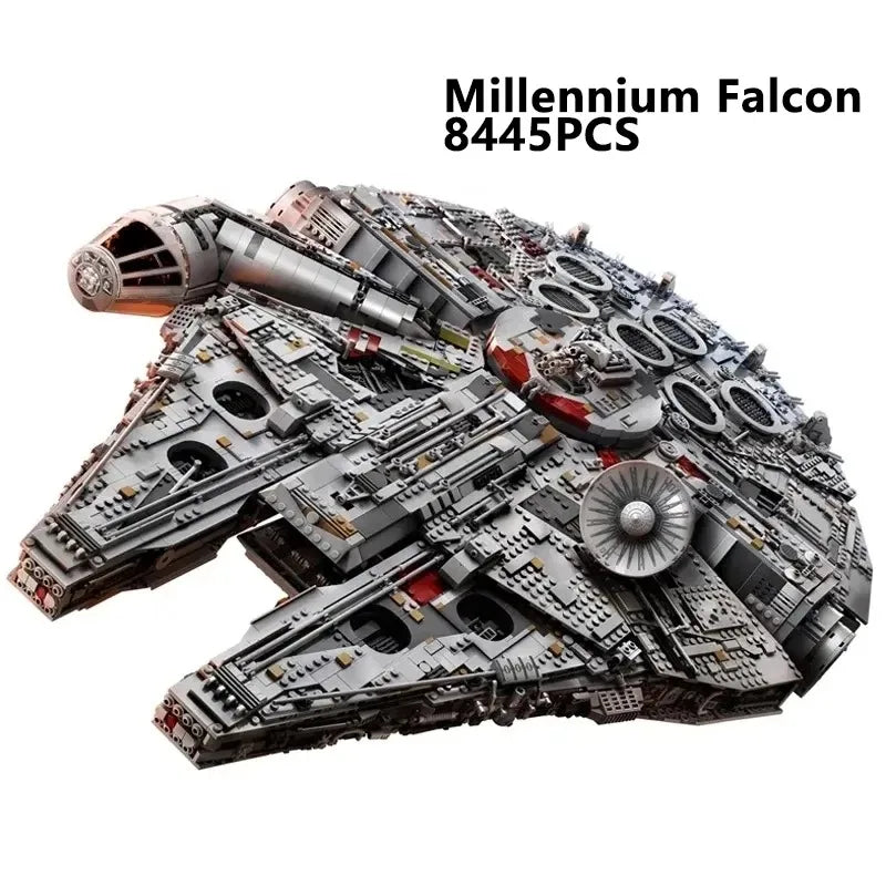The Large Millennium Ship 75192 Falcon Spaceship Model Set Compatible Home Decoration Assembly Toys For Adults And Kids Gifts