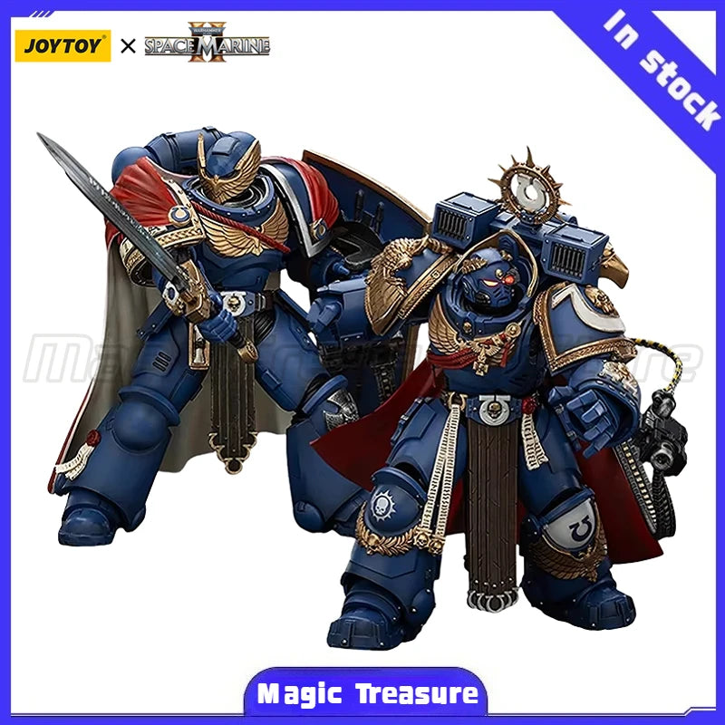 【MT】 JOYTOY 1/18 Action Figure Warhammer 40KUltramarines Marneus Calgar Chapter Master Victrix Honor Guard  Model Toy