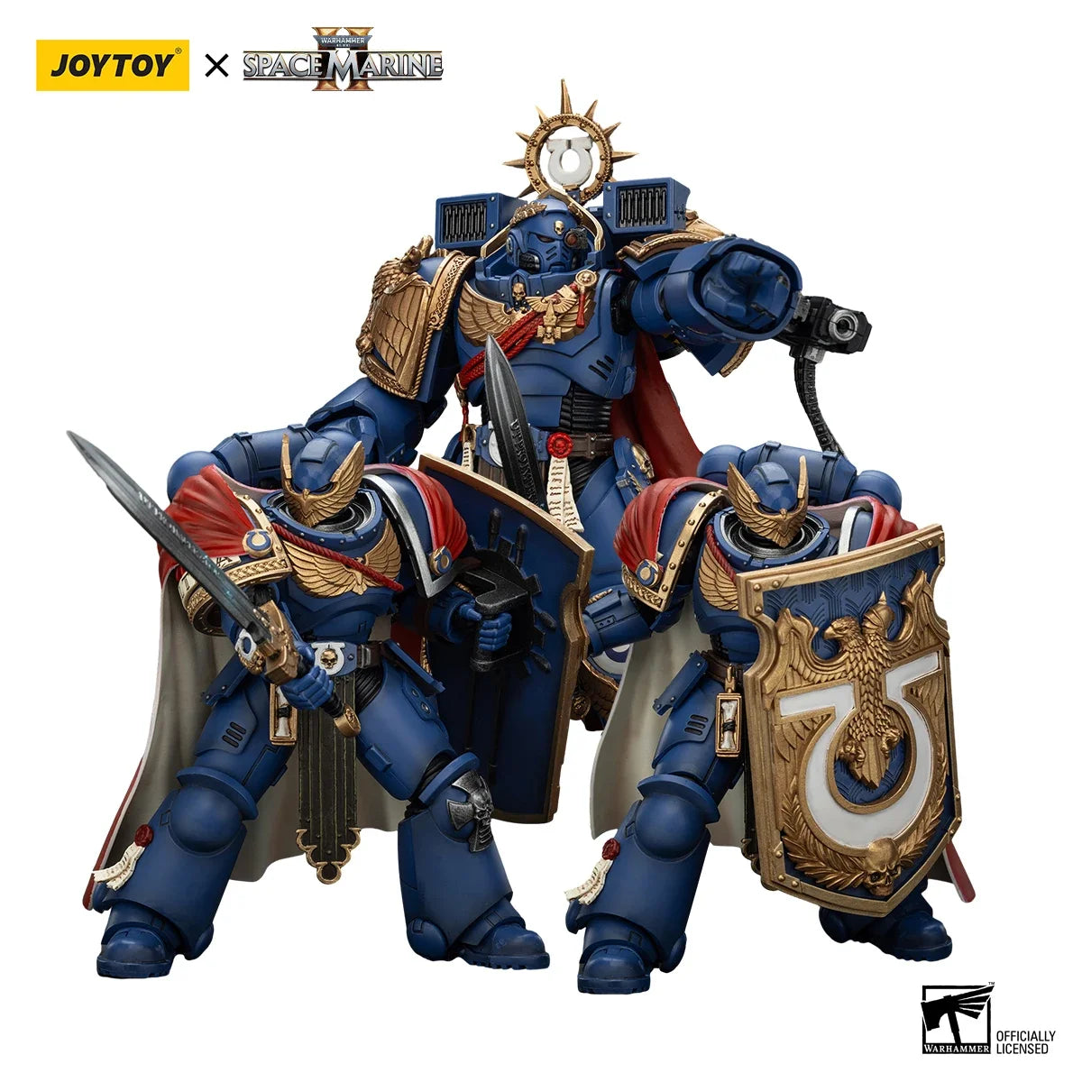 【MT】 JOYTOY 1/18 Action Figure Warhammer 40KUltramarines Marneus Calgar Chapter Master Victrix Honor Guard  Model Toy