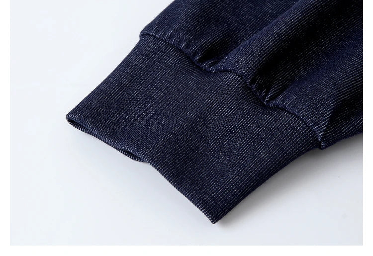 VIMLY 2 Piece Pant Set Woman Casual Outfits Women's Pant Suit 2025 Blue Stand-up Collar Jacket and Trouser Female Clothing A0119