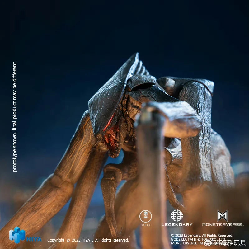 15CM HIYA Action Figure Exquisite Basic Series Godzilla (2014) Female MUTO Re-issue Version Anime Toy