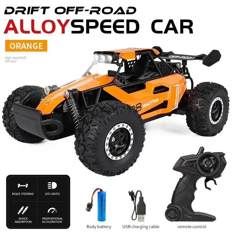New 1:16 RC Car Remote Control Cars 2.4G Buggy Truck Drift Racing Climbing Off Road Vehicle Outdoor Toy Boy Kids Childrens Gifts