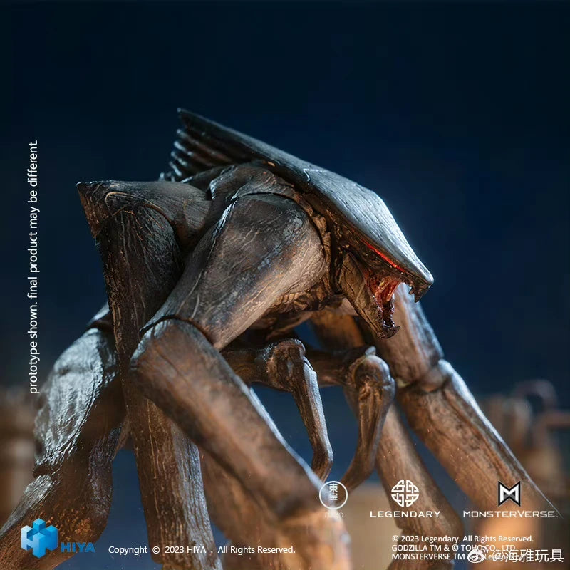 15CM HIYA Action Figure Exquisite Basic Series Godzilla (2014) Female MUTO Re-issue Version Anime Toy