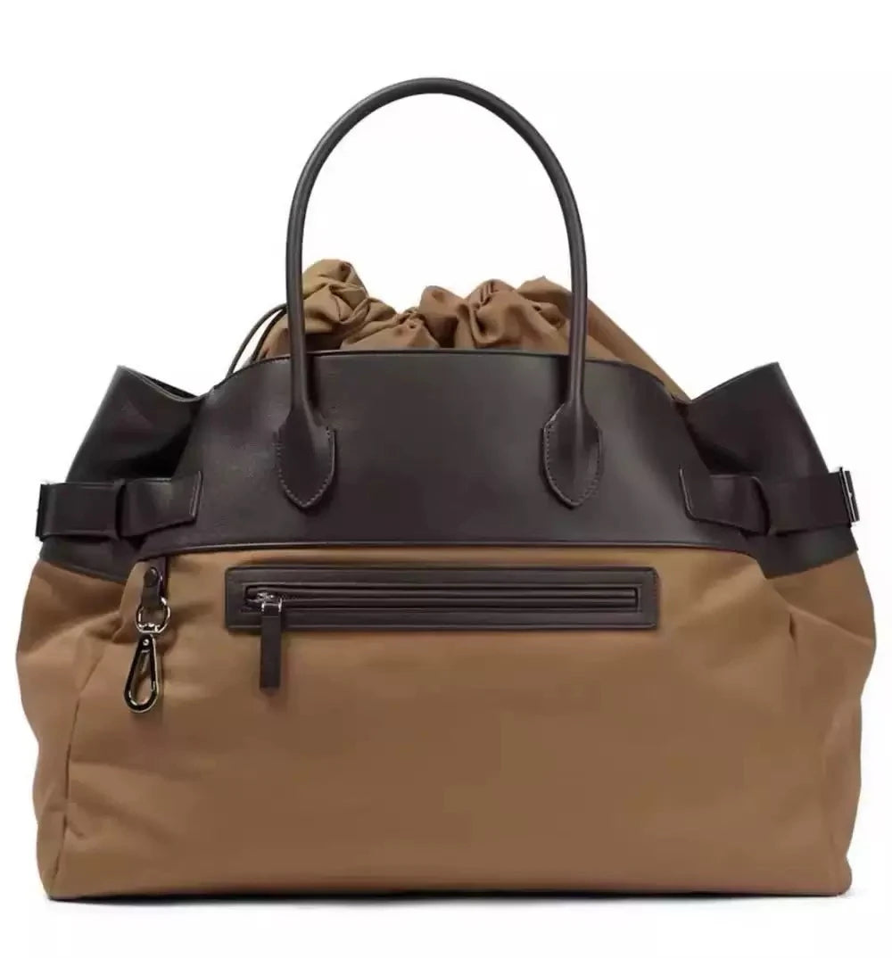 Margaux 17 Inside Out Genuine Leather Tote Bags For Women Luxury Classic Handbags Pocket Large Capacity Shoulder Bag