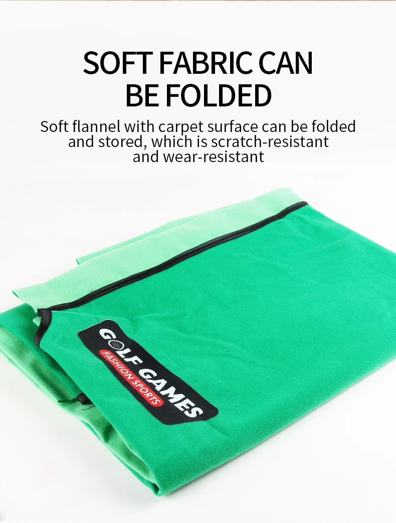 Golf Set Game Mat Target Strap Stand Indoor and Outdoor Portable Parent Child Interactive Children's Toy