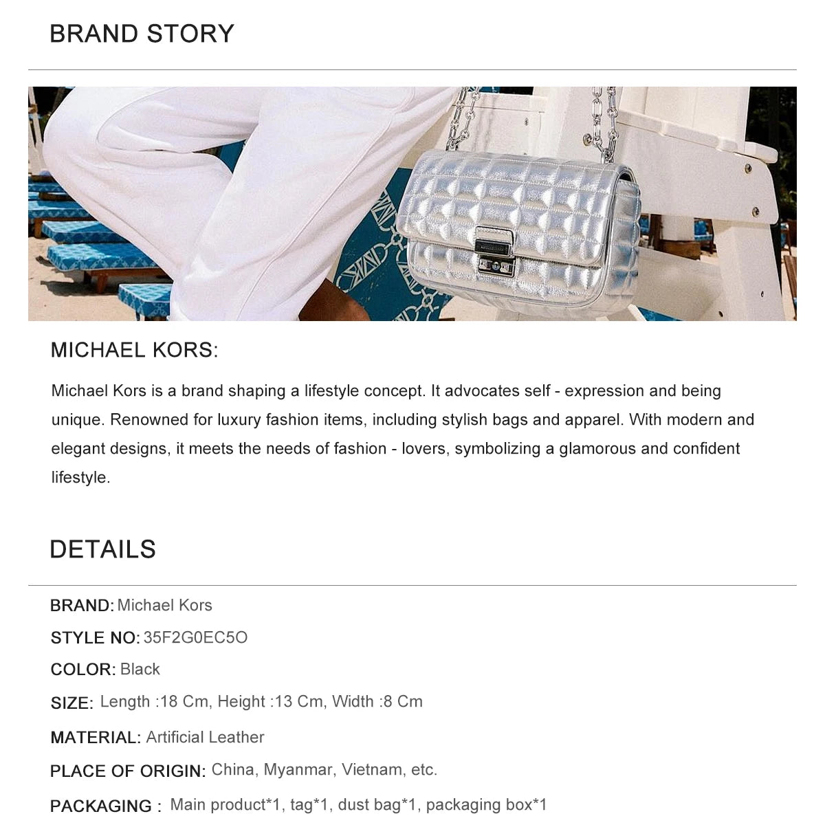 Michael Kors Cece Women'S Shoulder Crossbody Bag