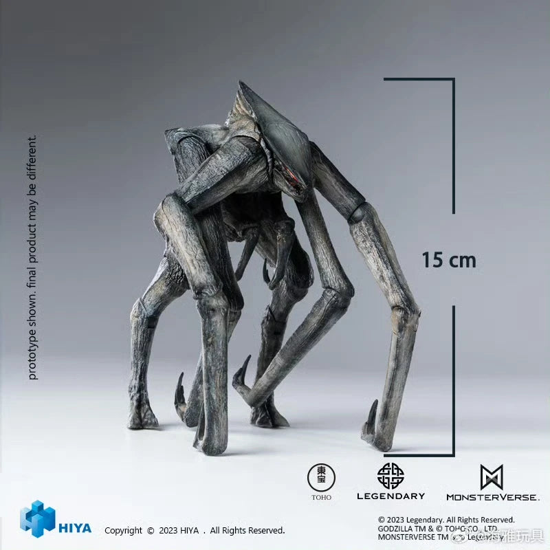 15CM HIYA Action Figure Exquisite Basic Series Godzilla (2014) Female MUTO Re-issue Version Anime Toy