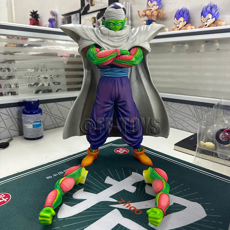 32CM Anime Dragon Ball Z Piccolo Figure Replaceable Arm Piccolo Figurine PVC Action Figures GK Statue Collection Model Toy Gifts